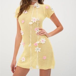 FOR LOVE & LEMONS WALKER MINI DRESS